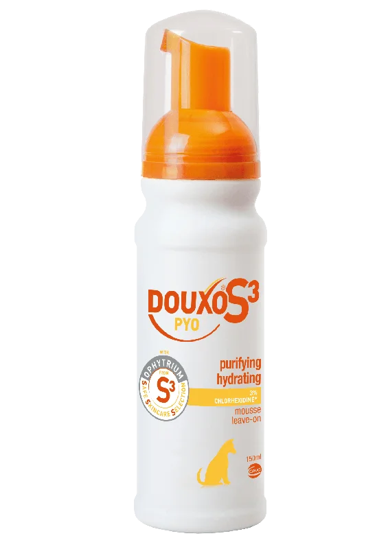 Douxo S3 PYO Antiseptic Antifungal Mousse (5.1 oz)