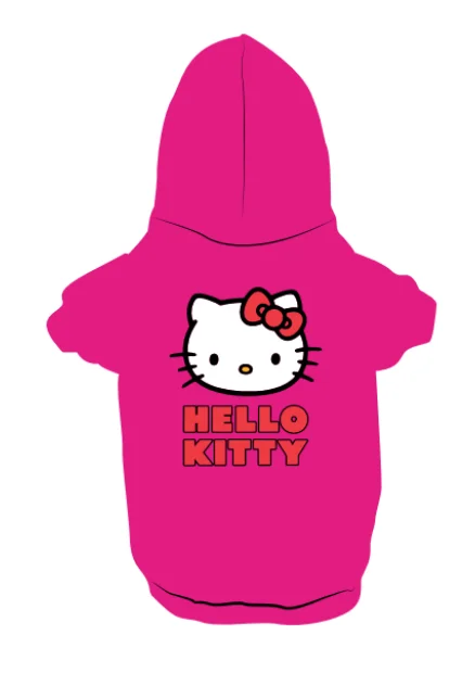 Hello Kitty x Fresh Pawz - Classic Logo Hoodie | Dog Clothing