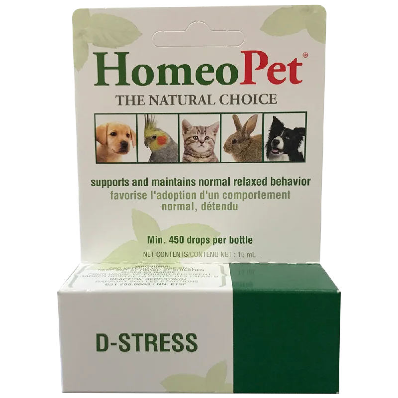 HomeoPet D-Stress 15ml (450 drops)