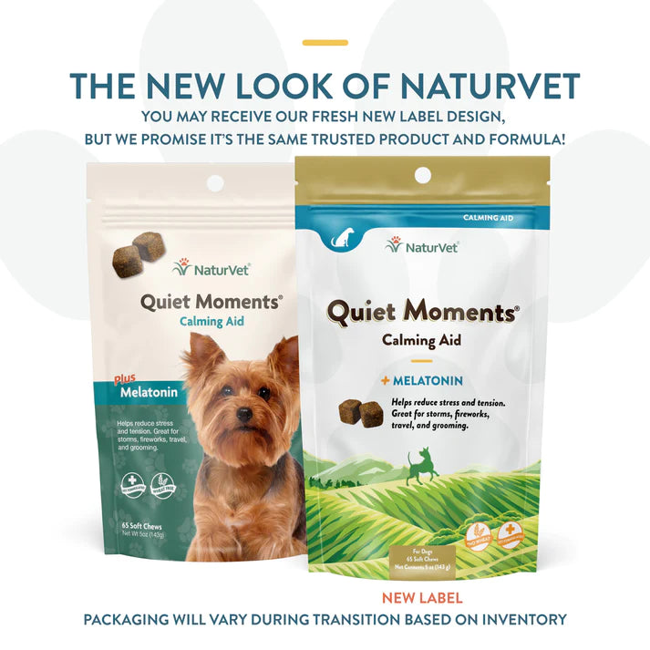 NaturVet Quiet Moments® Dog Calming Aid Soft Chews