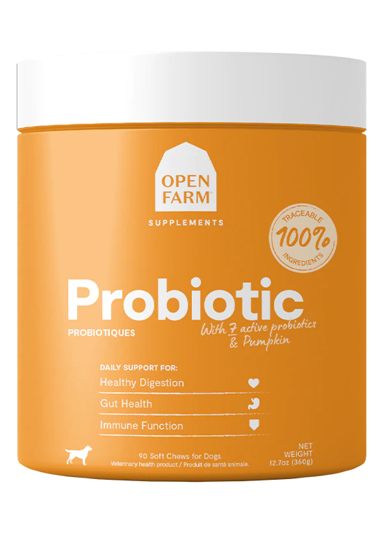 Open Farm Probiotic for Dogs 90 soft chews