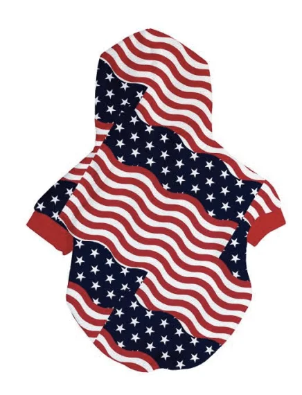 Patriot Hoodie | Dog Clothing