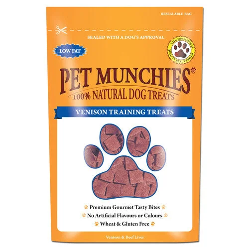 Pet Munchies Dog Training Treats Venison 50g