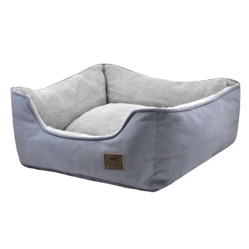 Tall Tails Bolster Dog Bed Charcoal Small