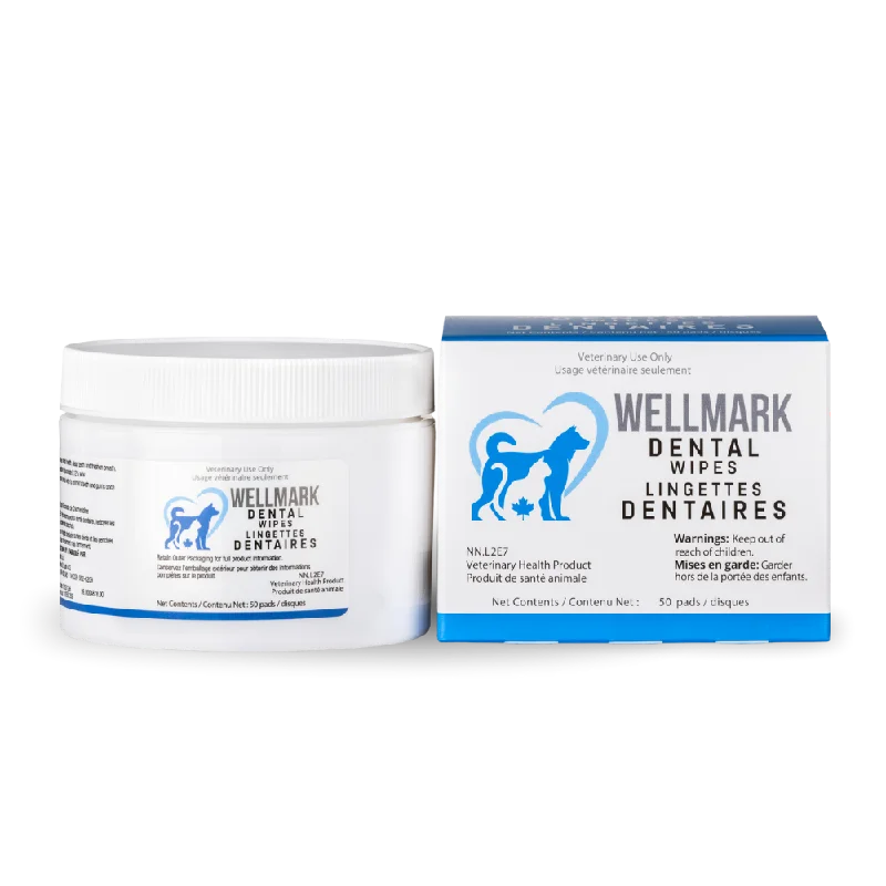 Wellmark Dental Wipes for Dogs & Cats - 50pads