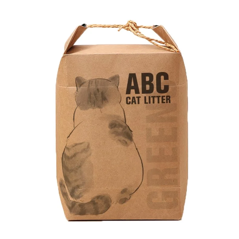 ABC Vegan Cat Litter Natural Scents Biodegradable Clumpable Flushable 4KG