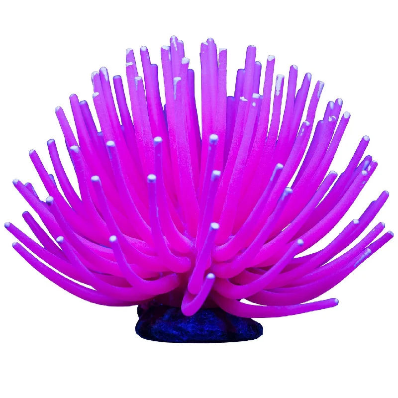 Anemone Aquarium Ornament Pink-LG