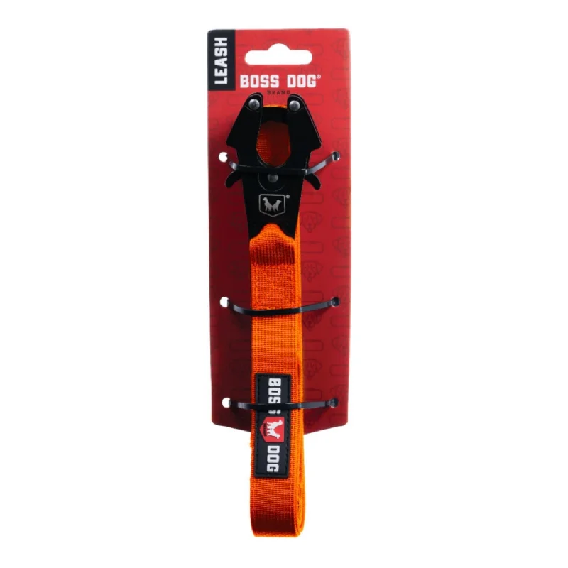 Boss Dog Tactical Dog Leash Hunter Orange, 1ea/6 ft