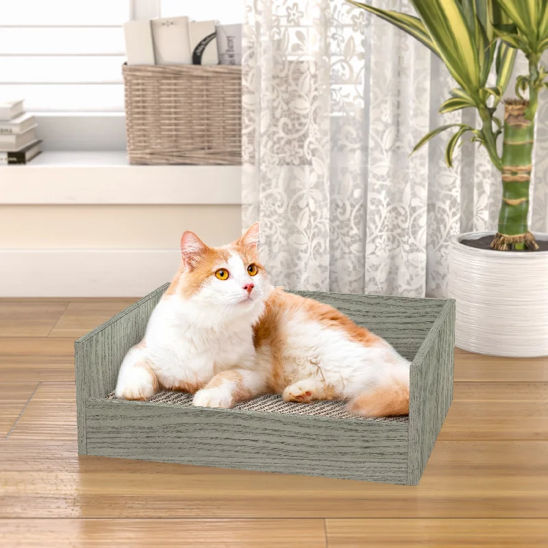 Cat Bed Deluxe (2 side use), London Grey (4 units left!)