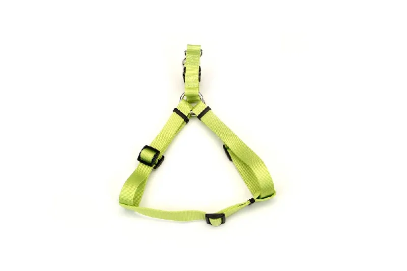 Coastal Comfort Wrap Adjustable Nylon Harness Lime 3/4X20-30In