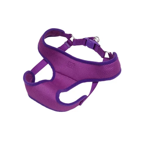 Coastal Pet-Comfort Soft Orchid Wrap Adjustable Harness, 3/8 Inch 11 Inch - 13 Inch