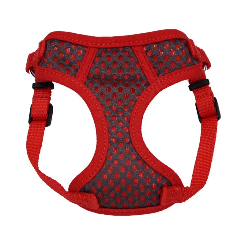 Comfort Soft Sport Wrap Adjustable Dog Harness Grey/Red 1ea/XS, 5/8In X 16-19 in