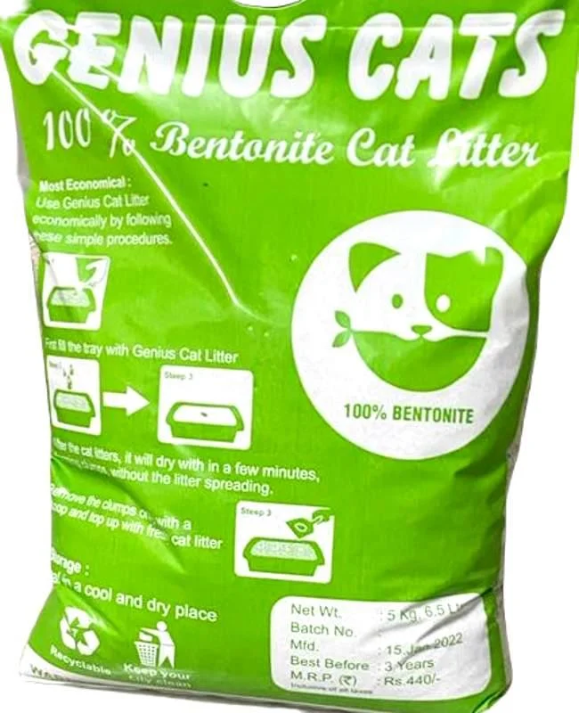 Genius Cats Scented Bentonite Cat Litter