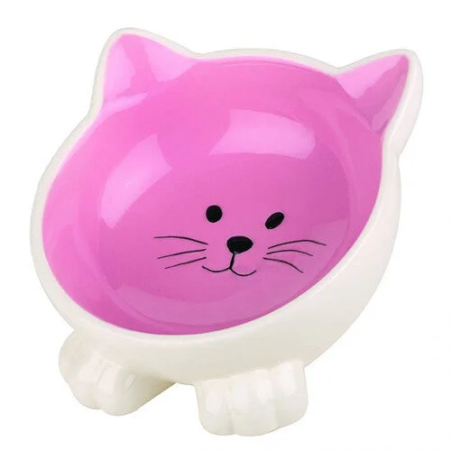 Happy Pet Orb Cat Bowl Pink