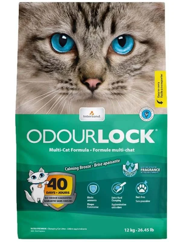 Intersand Odourlock Calming Breeze Premium Cat Litter