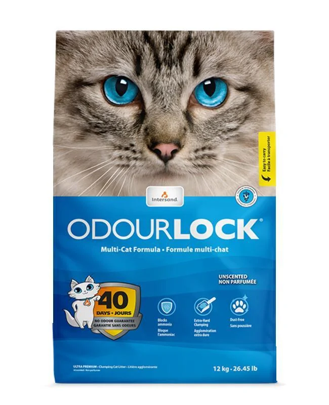 Intersand Odourlock Unscented Ultra Premium Cat Litter