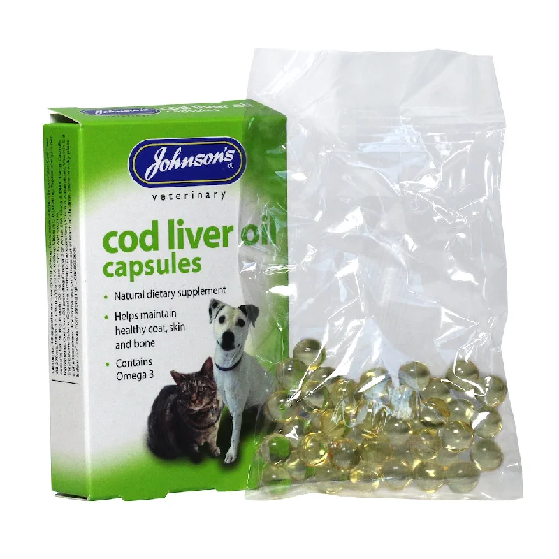 Johnsons Cod Liver Oil Capsules