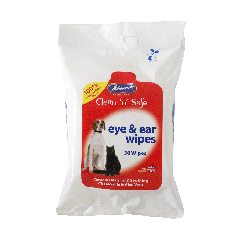 Johnsons Eye And Ear Wipes For Pets