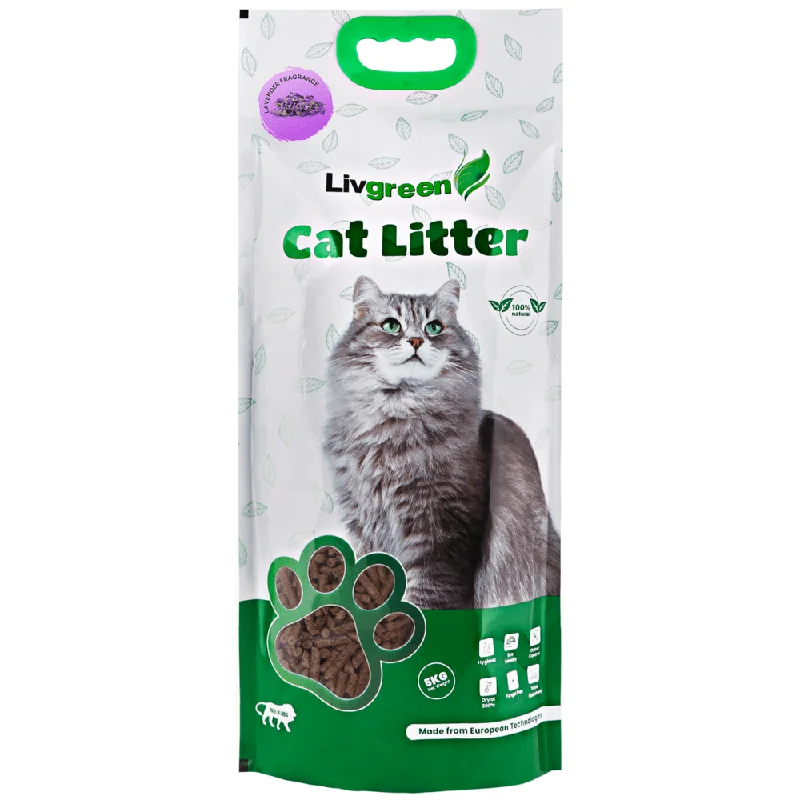 LivGreen Premium 3x Absorption Lavender Scented Cat Litter