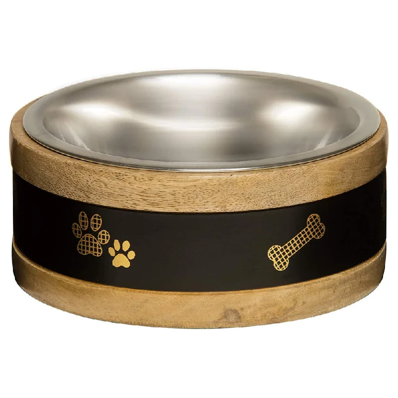 Loving Pets Wooden Ring Dog Bowl 3 Sizes