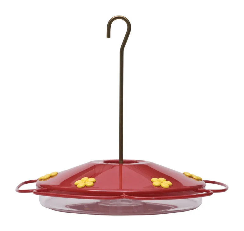 Perky-Pet Hummingbird 16 oz Plastic Dish Nectar Feeder 6 ports