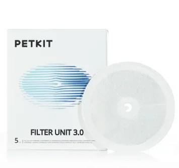 PETKIT Replacement Filter 3.0 for Eversweet Solo, 2, 2S & 3 Drinking Fountain (5pcs)